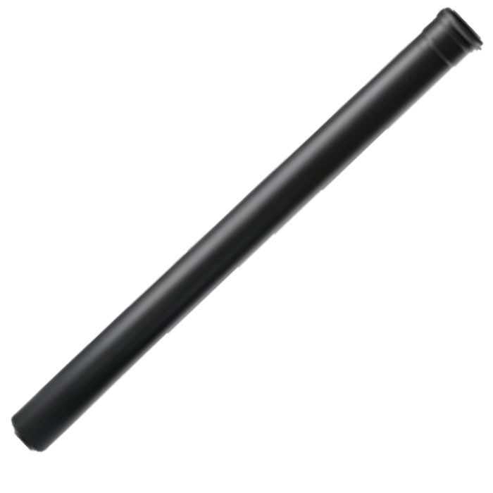 rookkanaal enkelwandig L:150 cm Ø100mm pelletkachel | 123rookkanaal