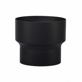 Kachelpijp verloop 125-130mm (verbreden)