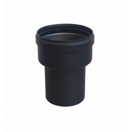verloop 80/100 (M/F) pelletkachel | 123rookkanaal