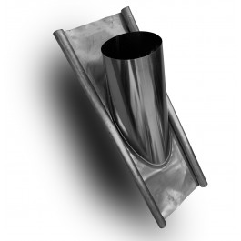 Dakdoorvoer / loodslab 46-60 graden premium Ø80mm | 123rookkanaal