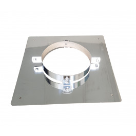 DINAK DW Vloersteun dubbelwandig rookkanaal Ø150mm | 123rookkanaal