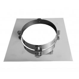 Vloersteun dubbelwandig rookkanaal Ø160mm Profi-Line | 123rookkanaal