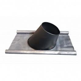 DINAK DW Black pellet loodslab basic 5-30 graden dubbelwandig rookkanaal Ø100mm | 123rookkanaal