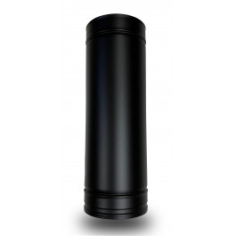DINAK DW Black pellet dubbelwandig rookkanaal L:50cm Ø100mm | 123rookkanaal