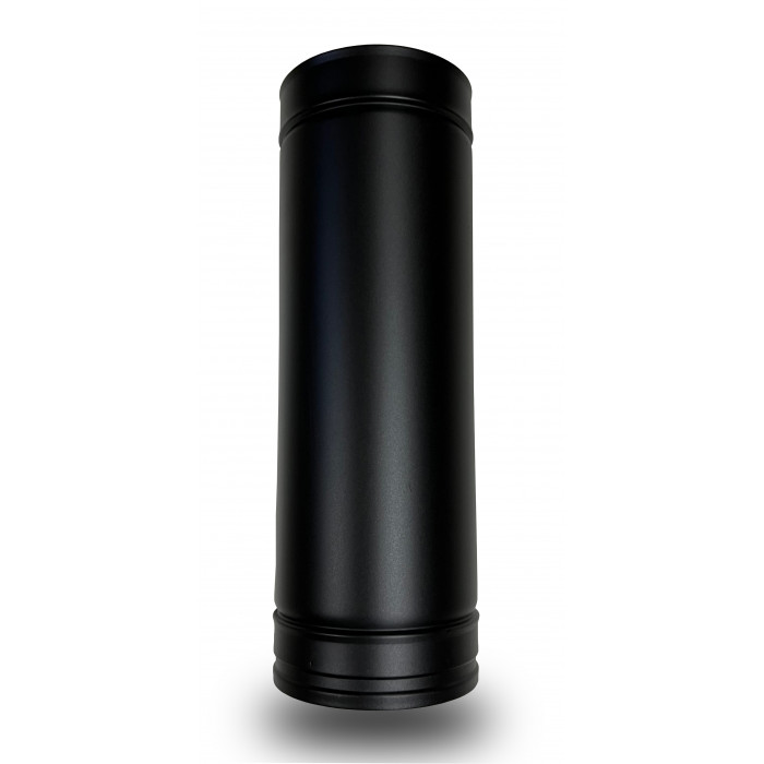 DINAK DW Black pellet dubbelwandig rookkanaal L:50cm Ø100mm | 123rookkanaal