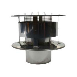 Trekkap met luik voor (flexibel) rookkanaal Ø125mm | 123rookkanaal