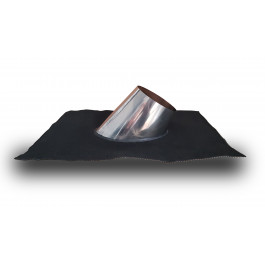ECO loodvrijeslab Ubiflex 20-45 graden voor Ø130mm DW | 123rookkanaal