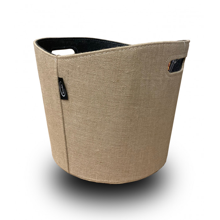 lichtbruin jute houtmand Termatech | 123rookkanaal