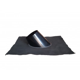ECO loodvrijeslab Ubiflex 20-45 graden voor Ø130mm DW | 123rookkanaal