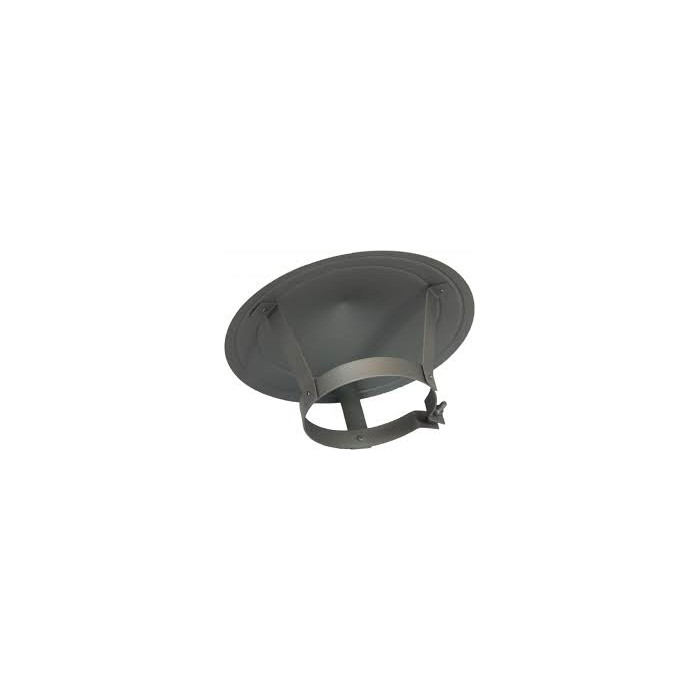 Regenkap verzinkt Ø 115-125mm verstelbaar | 123rookkanaal