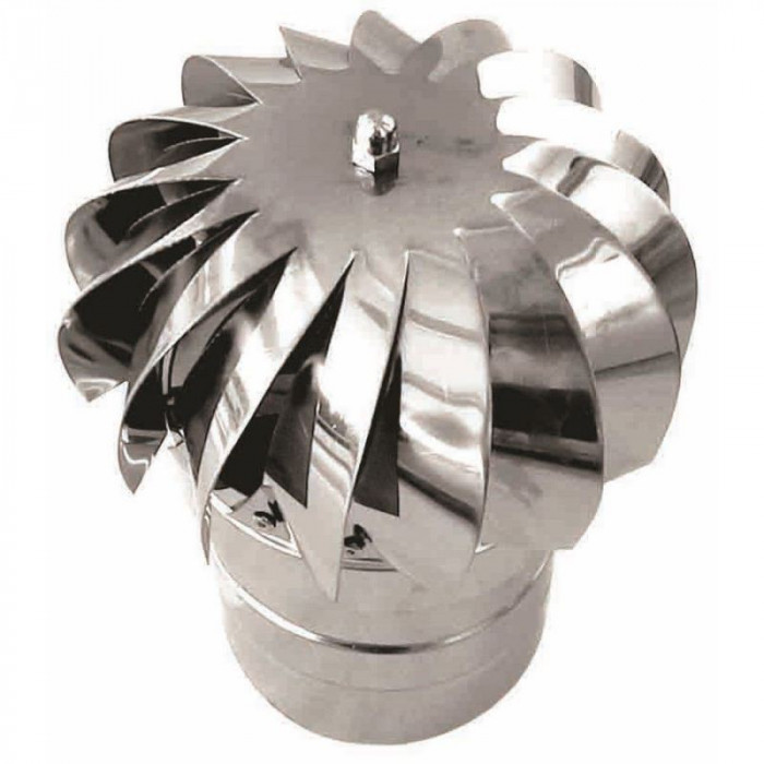 Aspiromatic RVS enkelwandig rookkanaal 150mm (insteek) | 123rookkanaal