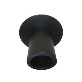 DINAK DW Black pellet nisbus L:44cm dubbelwandig rookkanaal Ø80mm | 123rookkanaal
