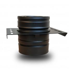 DINAK DW Black pellet tussenondersteuning dubbelwandig rookkanaal Ø80mm | 123rookkanaal