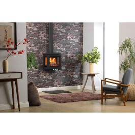 Charlton & Jenrick Purevision LPV5 Wall houtkachel | 123rookkanaal