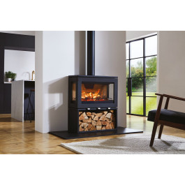 Charlton & Jenrick Purevision LPV8 Depot houtkachel | 123rookkanaal