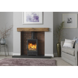 Charlton & Jenrick Fireline Woodtec 5 kW standaard 414 mm | 123rookkanaal