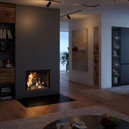 Spartherm Linear Front 74x62 (vaste greep) | 123rookkanaal