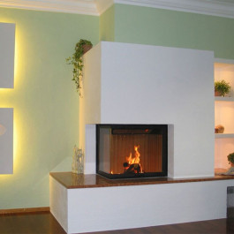 Spartherm Linear Corner 68x46x57 (vaste greep) | 123rookkanaal