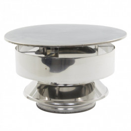 DINAK DW trekkap dubbelwandig Ø150mm | 123rookkanaal