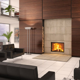 Spartherm Linear Front 100x70 (vaste greep) | 123rookkanaal